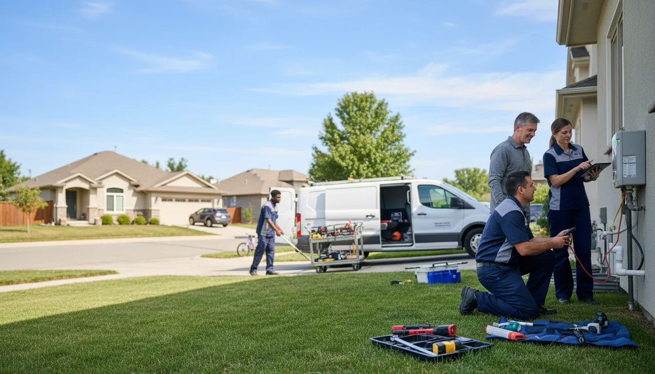 Tankless water heater service in Willard, UT